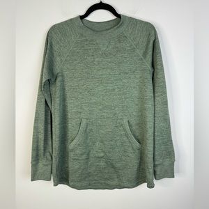 Title Nine Universal Crew Neck Tunic Sweatshirt M